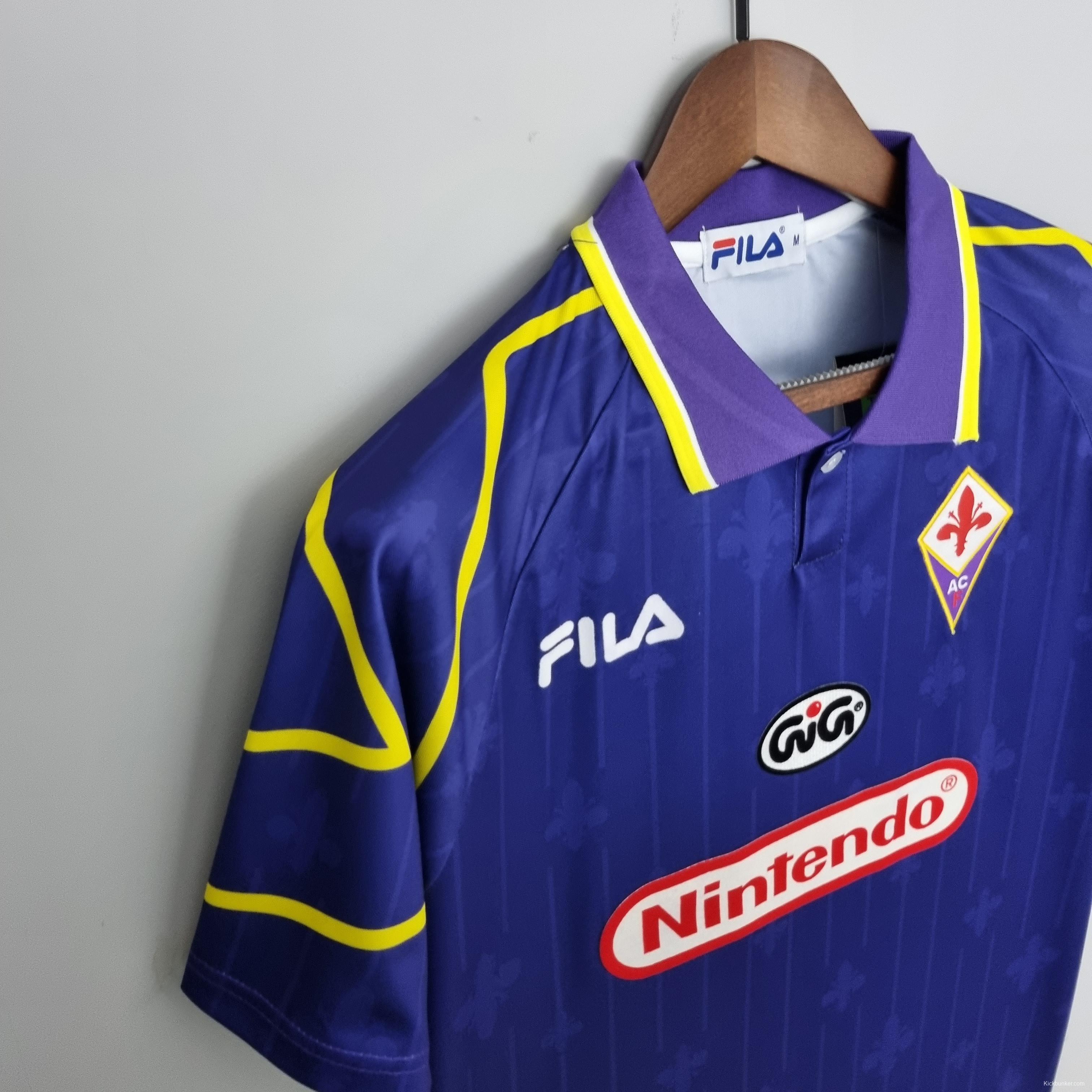 Retro Fiorentina 97/98 home Soccer Jersey