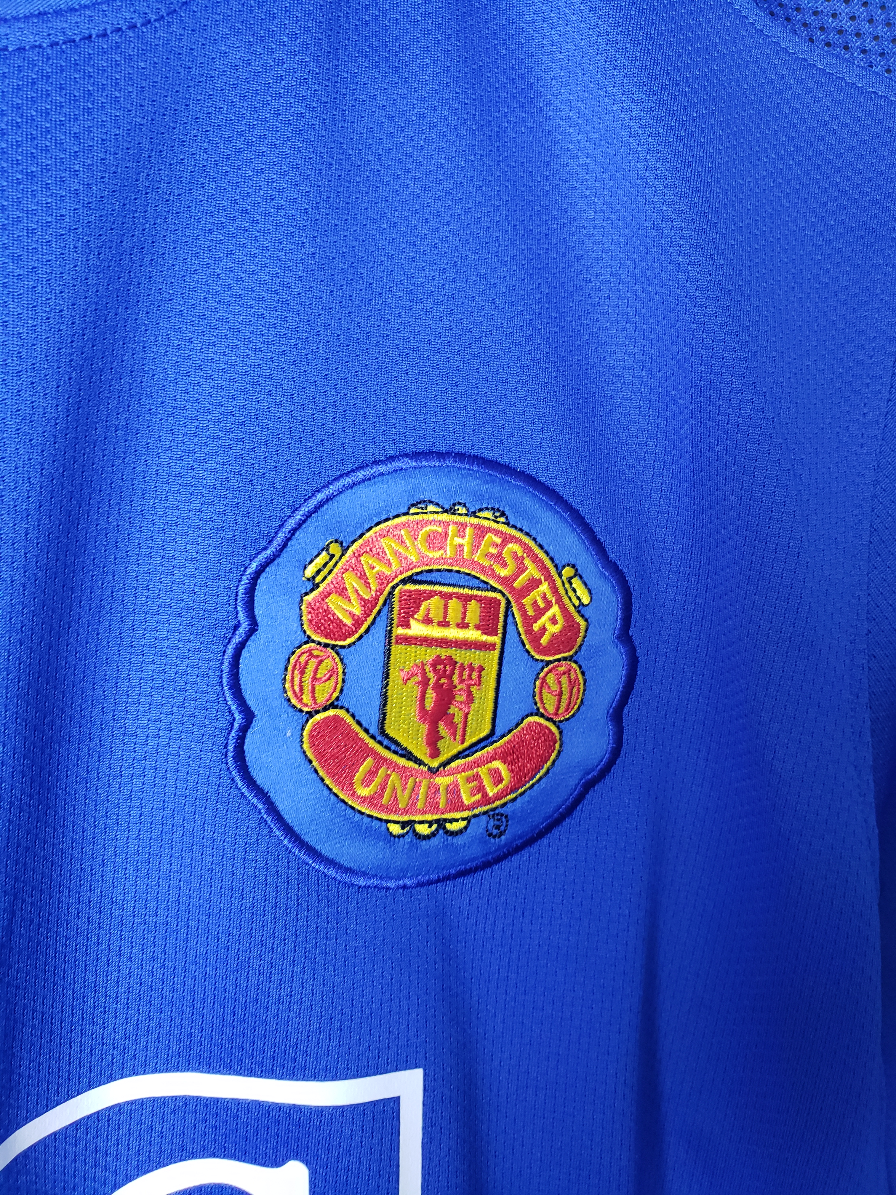 Retro 08/09 Manchester United Third short sleeve Soccer Jersey