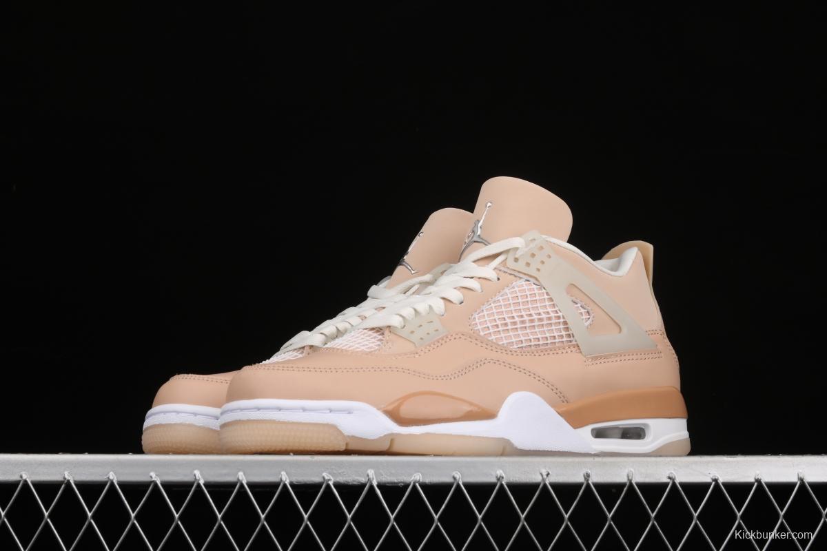 Air Jordan 4 Shimmer khaki light color DJ0675-200