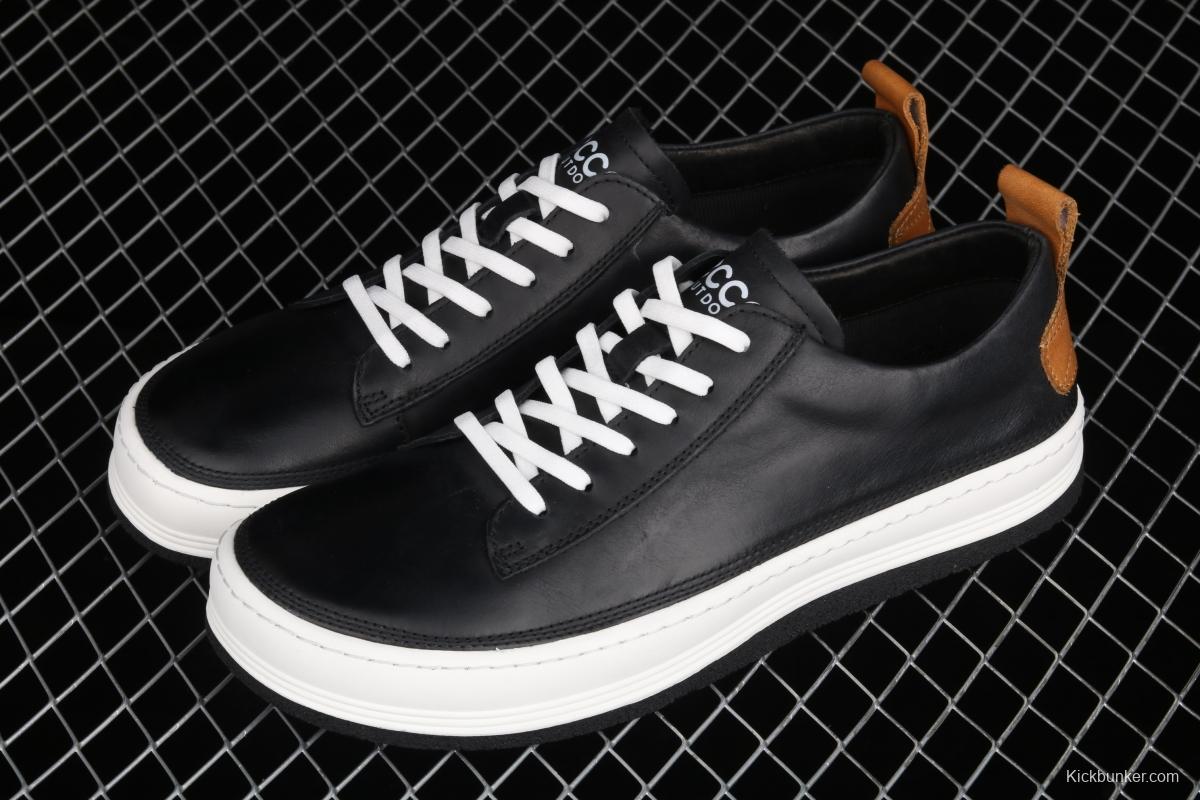 ECCO2021 Ruoku No. 8 Jianbu series spring and summer new fashion youth lace-up casual sports shoes 88013801001