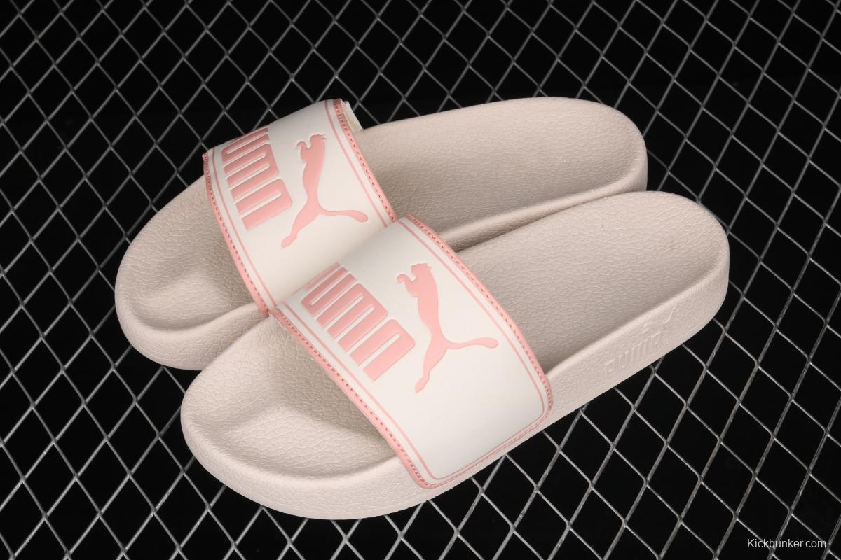 Puma LeAdidascat Puma white pink beach sports flip-flops 360263-26