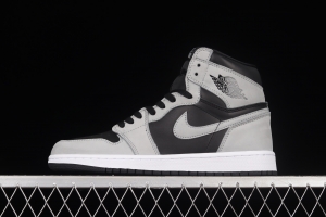 Air Jordan 1 High Gao Bang Gray Panda Shadow Gray 2.0 555088-035