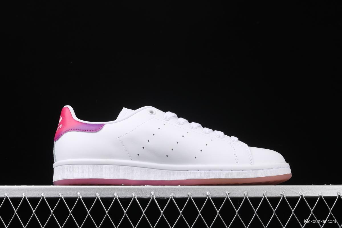 Adidas Stan Smith Rainbow EG8133 Smith rainbow crystal soles casual board shoes