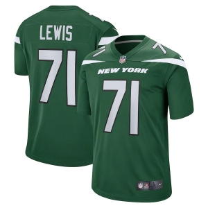 Men's Alex Lewis Gotham Green Player Limited Team Jersey