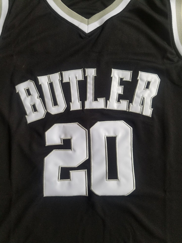Gordon Hayward 20 Butler College Black Basketball Jersey