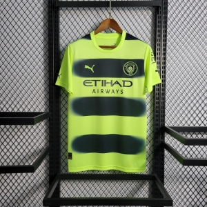 22/23 Manchester City Third Soccer Jersey