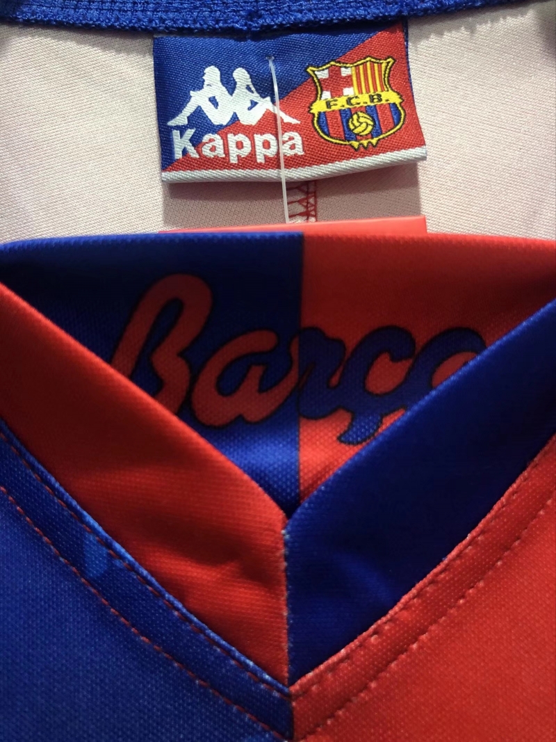 Retro 92/95 Barcelona Home Soccer Jersey