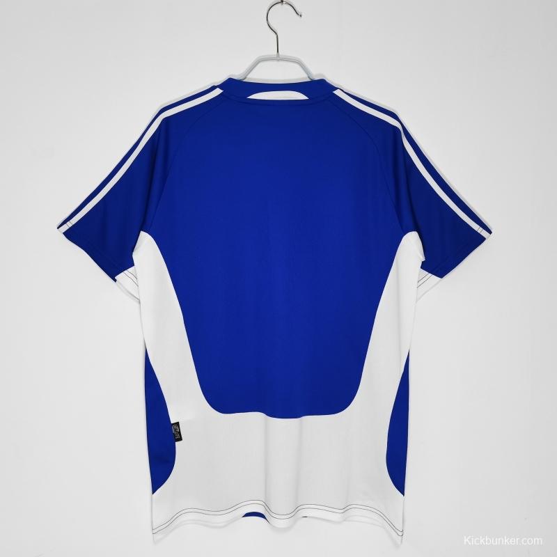 Retro 2004 Greece Home Soccer Jersey