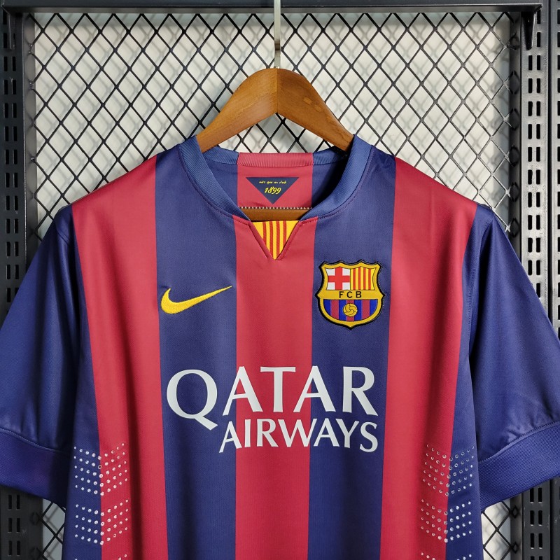 Retro 2014/15 Barcelona Home Jersey