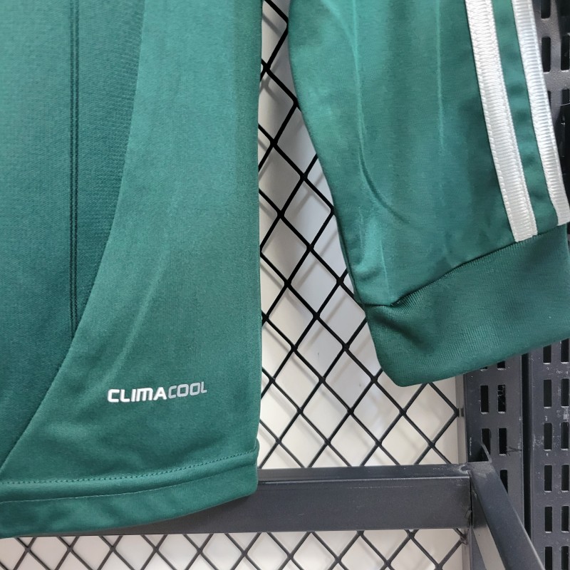 Retro Long Sleeve 2012/13 Real Madrid Third Green Jersey