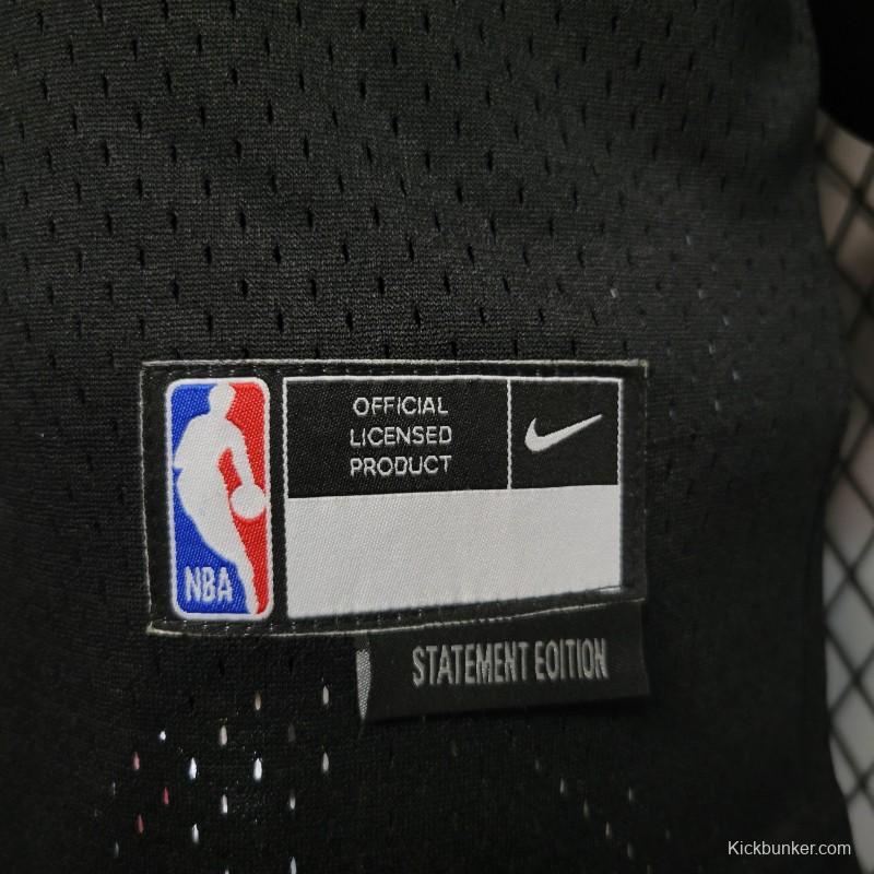 NBA Bull Stadium Black Jersey