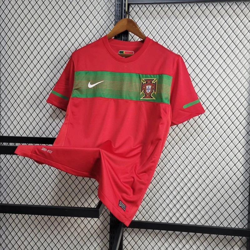 Retro 2010 Portugal Home Jersey