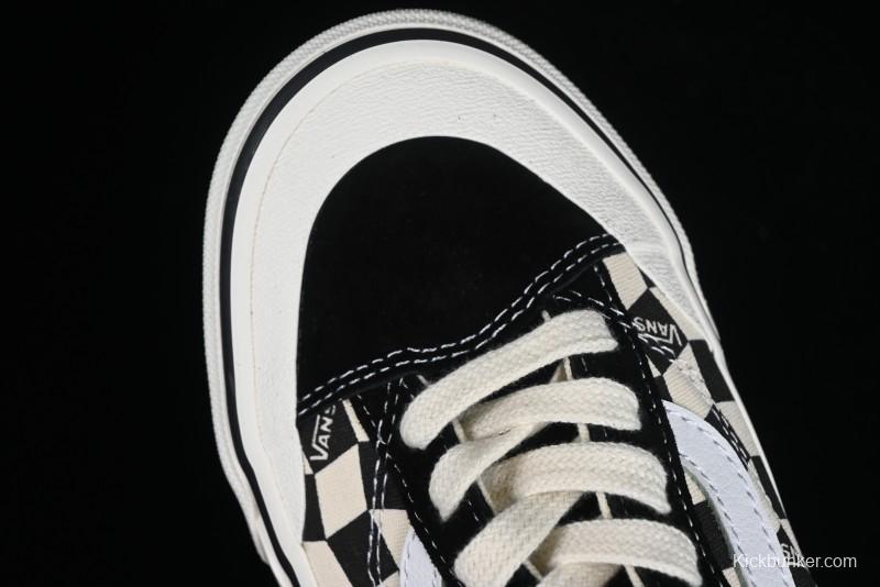 Vans Old Skool Reissue 136 High-End Series Canvas Sneakers with Toe Cap Design - VN000MT6BPQ