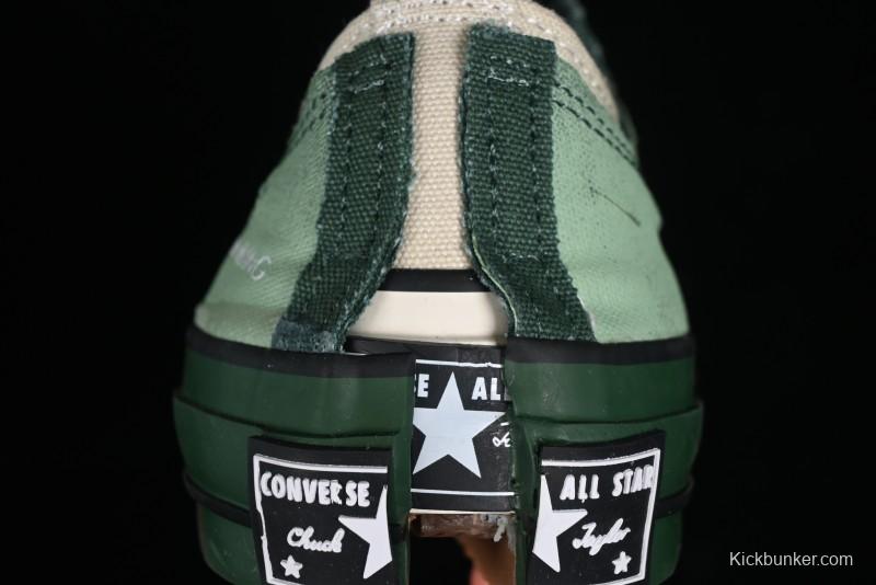 Feng Chen Wang Converse Chuck 70 Low Unisex Deconstructed Canvas Sneakers - A07636C