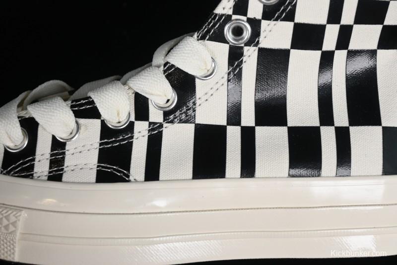 Converse 1970s Summer New Checkerboard High Top Casual Canvas Shoes - A08764C