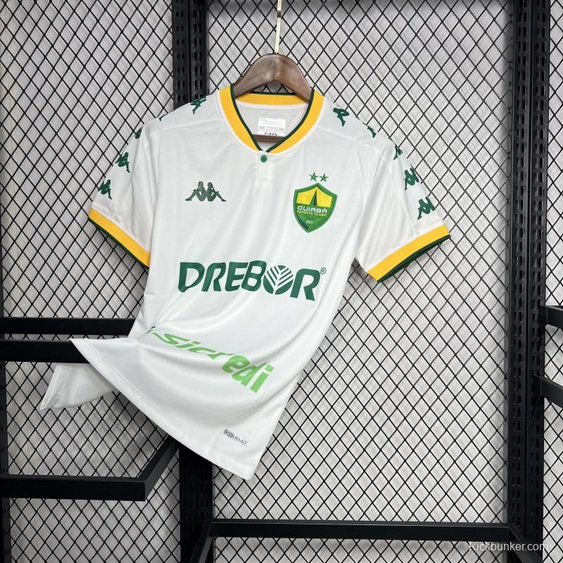 24/25 Cuiaba Away White Jersey