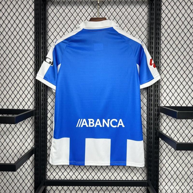 24/25 Deportivo De La Coruna Home Jersey