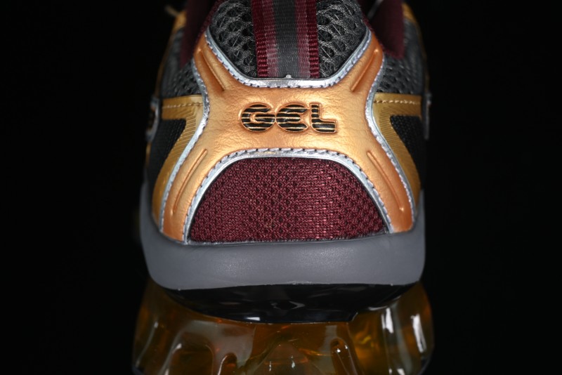 Asics Gel-Quantum Kinetic Retro Casual Sneakers with Thick Sole and Height Increase - 1203A270-021