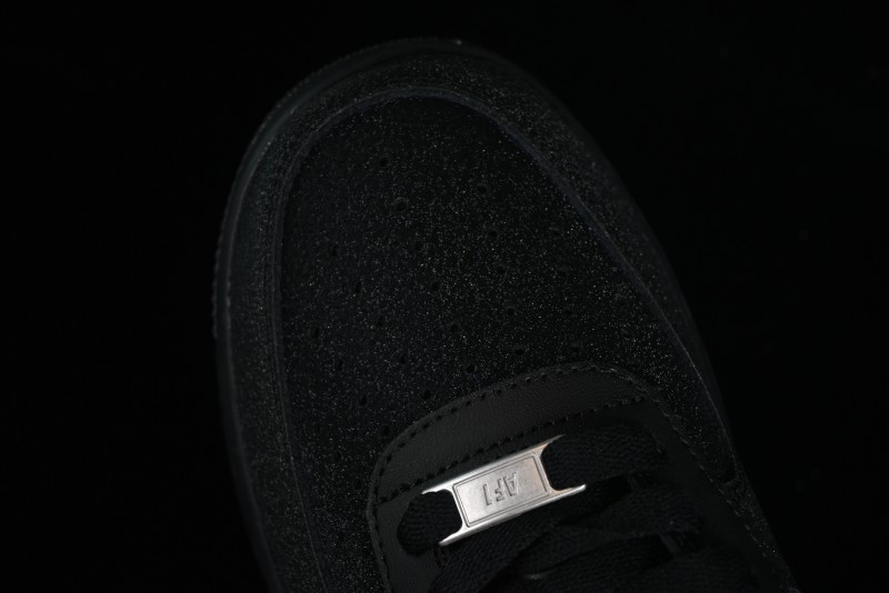 Nike Air Force 1 '07 Low Casual Sneakers in Black Starry Sky - CW2288-015