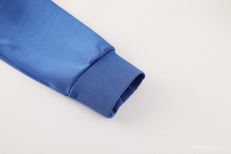 2024 Argentina Blue Full Zipper Jacket +Long Pants