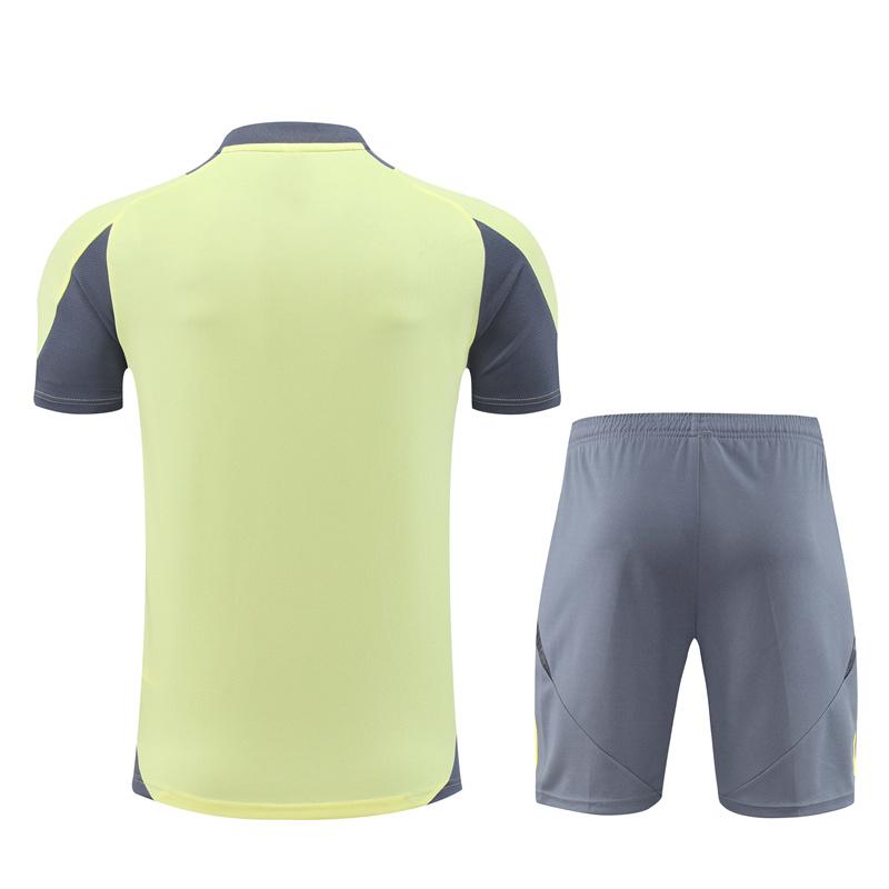 24/25 Juventus Yellow Short Sleeve Jersey+Shorts