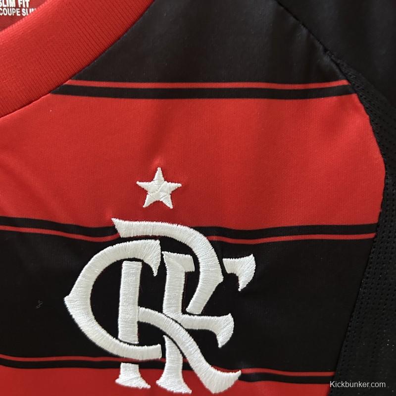 25/26 Kids Flamengo Home Size 16-28 Jersey