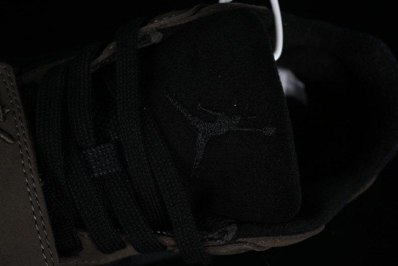 Nike Travis Scott x Jordan Cut The Check AJ1 Basketball Shoes with Velcro Design - FZ8117-200