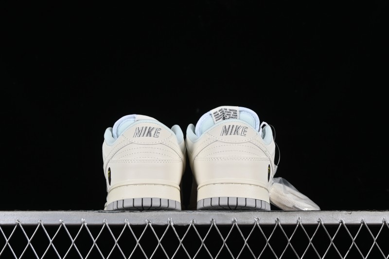 Nike SB Dunk Low "BAPE Collaboration - Arctic Fox" Anniversary High-End Custom Low-Top Casual Sneakers - XD6188-018