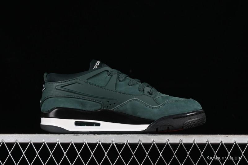 Nike Air Jordan 4 Remastered Military Green Sneakers - HF4334-300