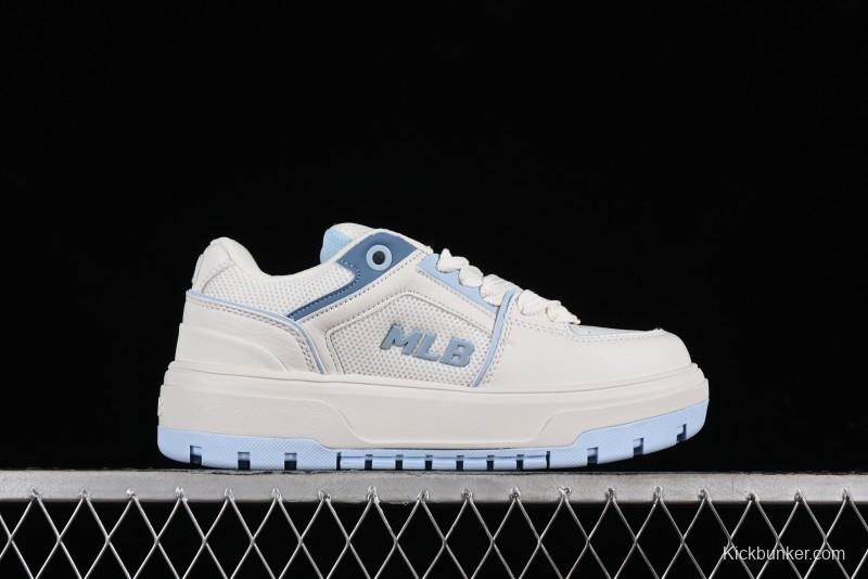 MLB NY Chunky Liner Wide Height-Increasing Platform Sneakers - 3ASXCLW4N07ABS