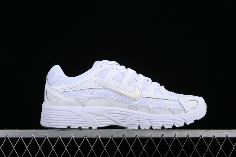 Nike P-6000 PRM Retro Casual Sneakers with Lightweight Design - BV1021-102