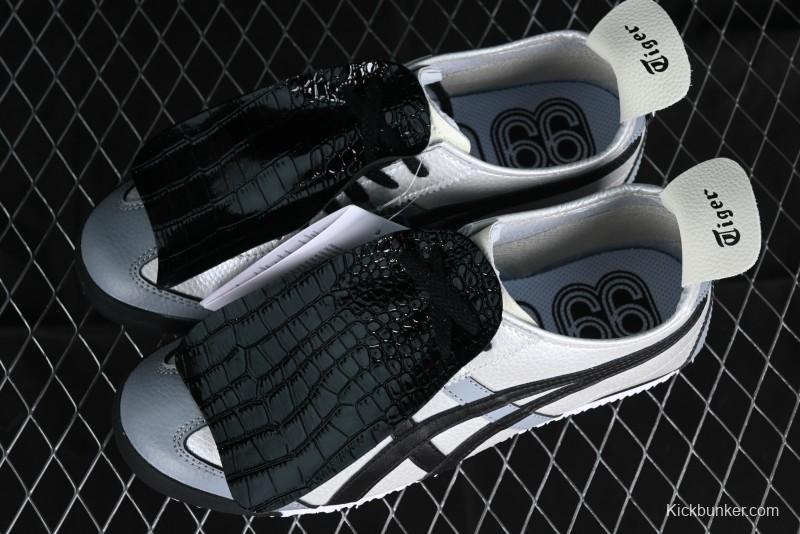 Onitsuka Tiger Mexico 66 Low-Top Leather Sneakers for Casual Running - 1183B493-100