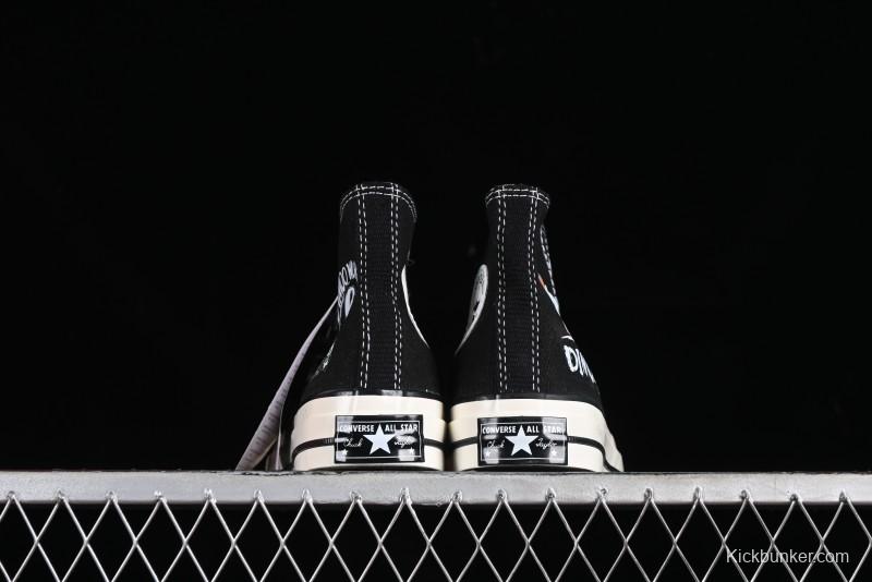 Converse x Honda Limited Edition Pop Mart Collaboration High Top Canvas Sneakers - 162050C