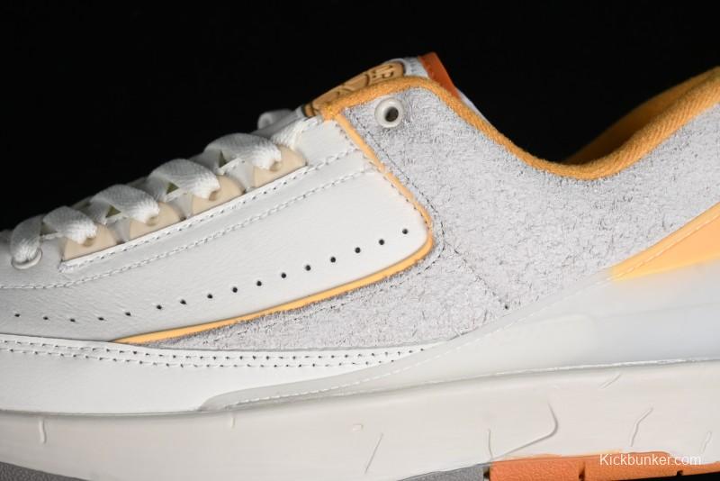 Nike Air Jordan 2 Low Craft "Melon Tint" Retro Sneakers - DV9956-118