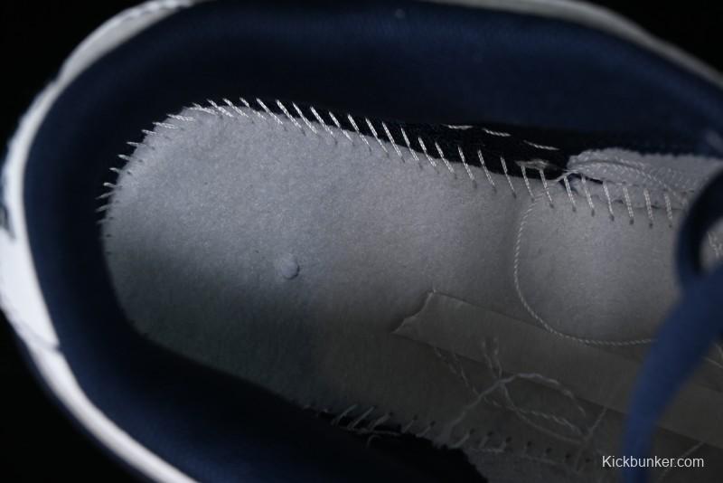 Nike Supreme x SB Dunk Low Collaboration - Navy Blue Anniversary High-End Custom Low-Top Casual Skate Shoes - DY1503-005