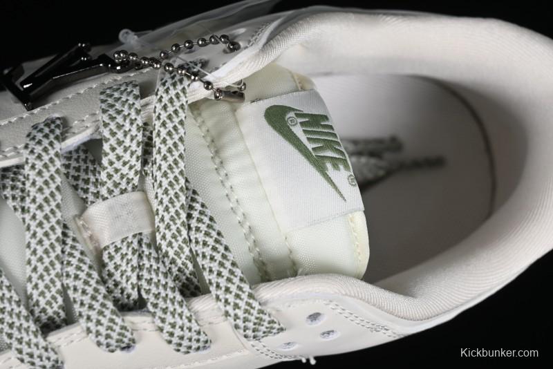 Nike SB Dunk Low LV Collaboration - Beige Green Luxury Custom Low-Top Casual Sneakers - XX2025-318