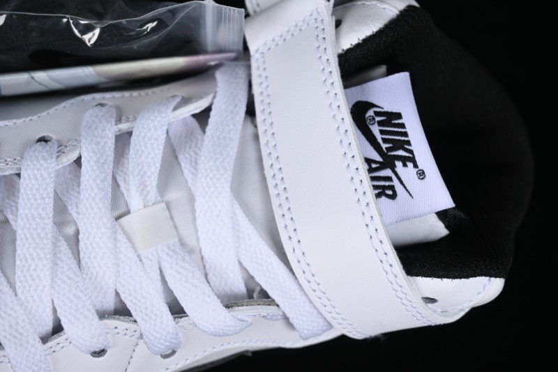 Nike Air Force 1 '07 Mid Casual Sneakers in White/Black - DV0806-101