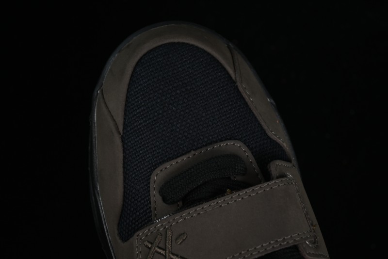 Nike Travis Scott x Jordan Cut The Check AJ1 Basketball Shoes with Velcro Design - FZ8117-200
