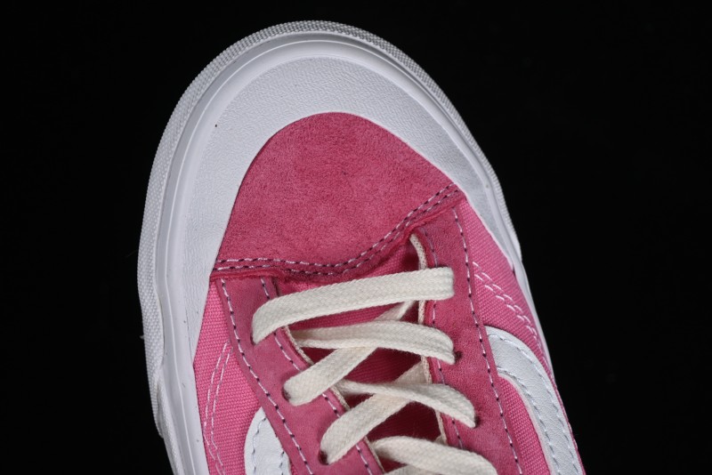 Vans Style 36 Decons Dragon Fruit Color Half-Moon Toe Vulcanized Casual Skate Shoes - VN000MT6PIN