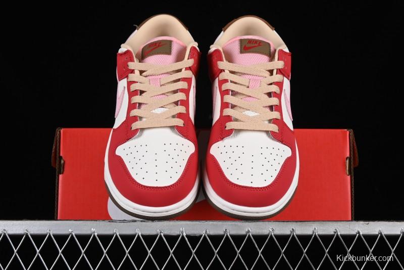 Nike Dunk Low SB Bacon Color Casual Skate Shoes - FB7910-600