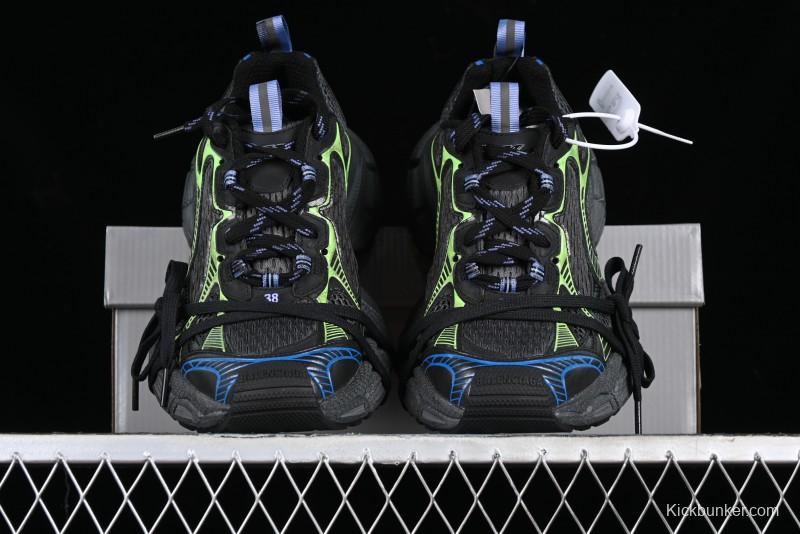 Balenciaga Phantom Sneaker Ten-Generation Trend Running Shoes with Transparent Heel Strap - W3XL51143