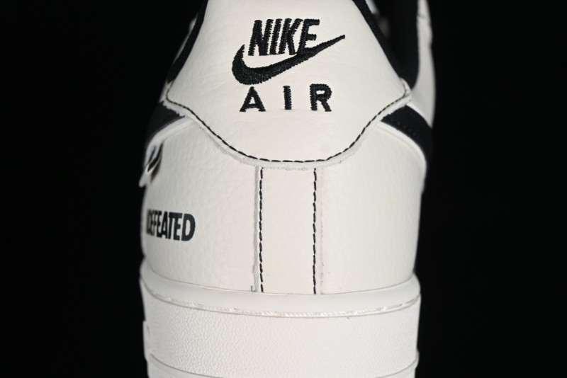 Nike Undefeated Air Force 1'07 Low Casual Sneakers with Custom Leather & Reflective Details - UT2023-201