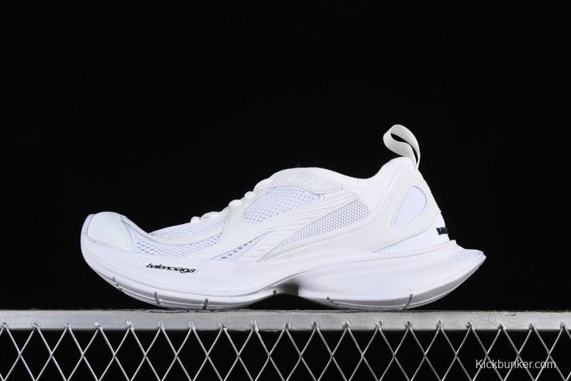 Balenciaga Circuit Lightweight Distressed Print Round Toe Fashion Casual Shoes - WFLGY0120