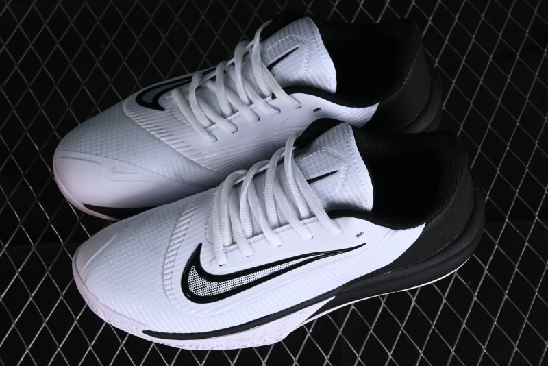 Nike Precision VII Low-Top Basketball Shoes with Cushioned Collar and Herringbone Traction for Quick Movements - FN4322-003