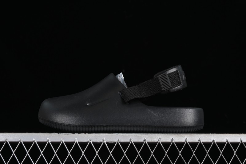 Nike Calm Slide Mule Comfortable Foam Sandals with Textured Footbed - FB2185-001