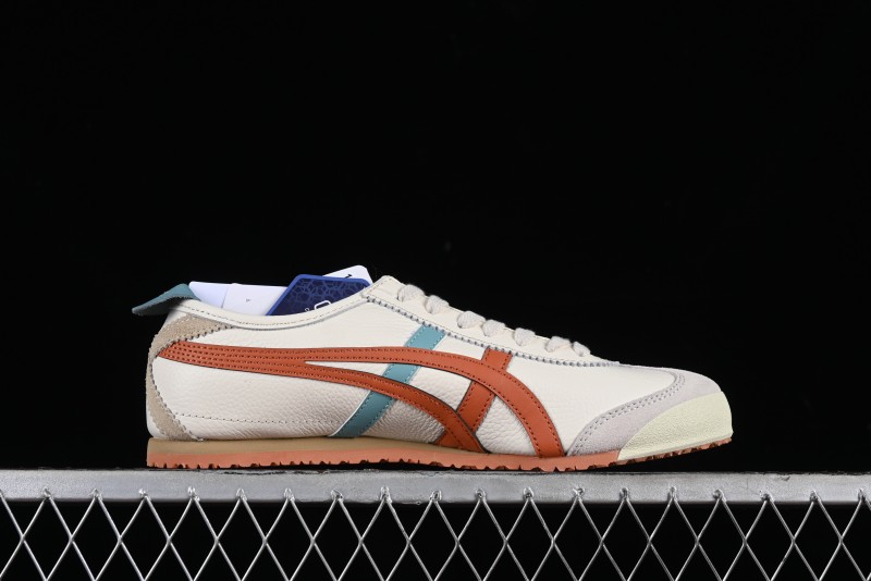 Onitsuka Tiger Mexico 66 Low-Top Leather Running Shoes - 1183A201-116