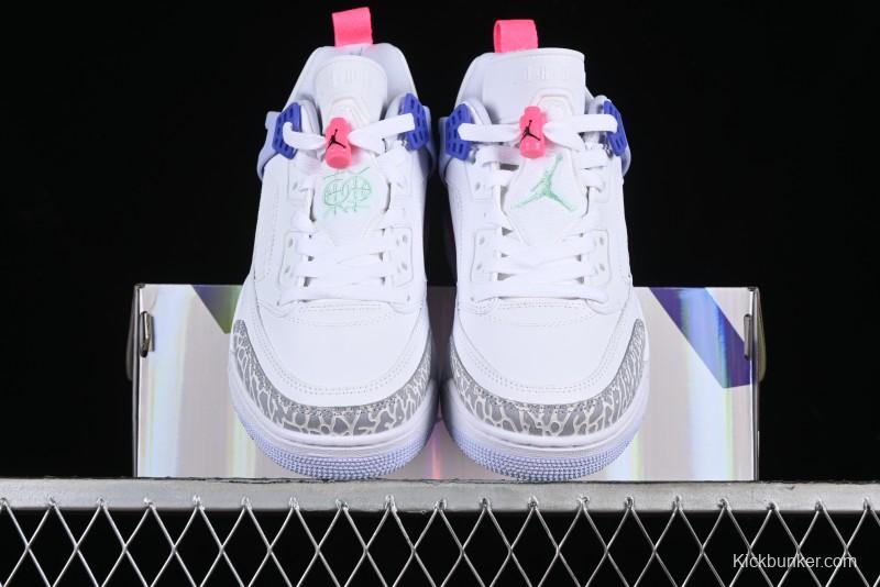 Nike Jordan Spizike Low AJ Hybrid Sneakers with Rainbow Colorway - HF5758-151