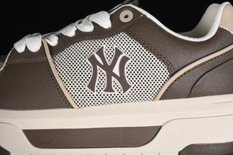 New York Yankees MLB Chunky Liner SL Canvas Sneakers with Thick Sole - 3ASXLSL4N50BRS