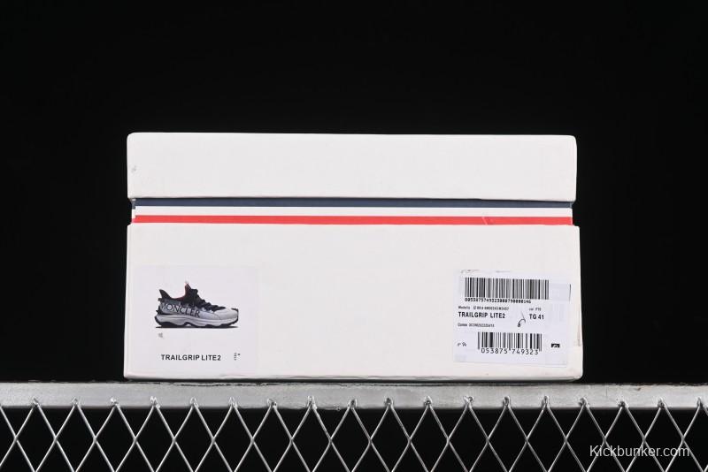 Moncler Trailgrip GTX Hiking Shoes with Cordura Nylon Gore-Tex Waterproof and Vibram Outsole - M00240M3457