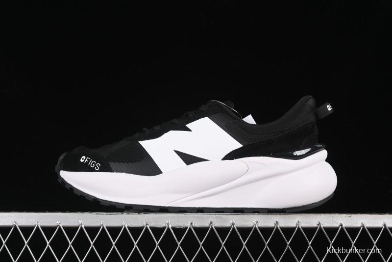 New Balance 3447 Series Textile Layer Leather Retro Casual Running Shoes - U3447LB